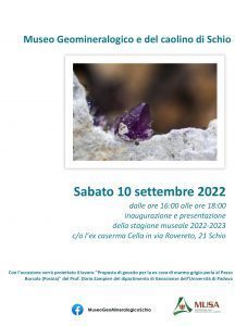 Museo Geomineralogico e del caolino di Schio Visit Schio